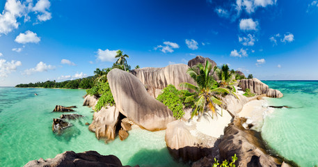 Wall Mural - Anse Source d'Argent, la Digue, Seychelles