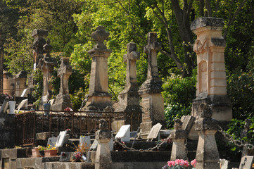 Wall Mural - cimetière de Roussillon en Provence