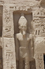 Statue Of Ramses II At Abu Simbel