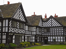 Tudor Style Houses, Port Sunlight, Wirral, UK