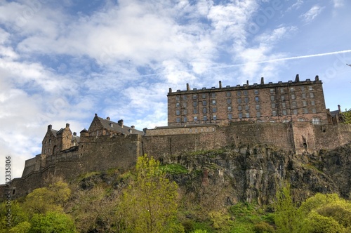 Board z aluminiowym obramowaniem Edinburgh / scotland - castle of edinburgh