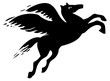 Pegasus silhouette