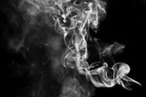 Fototapeta  - smoke on black background