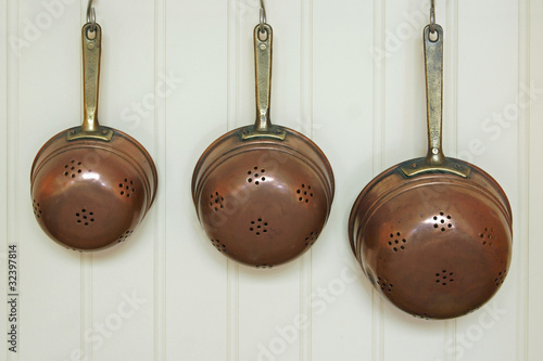 Board z aluminiowym obramowaniem Patelnie miedziane # 23
