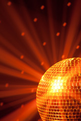 Wall Mural - disco party background
