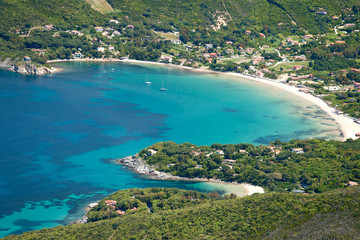 Procchio beach, Elba Island. Italy.