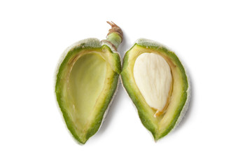 Bitter almond in a pod