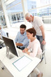 © goodluz - Senior people attending business training