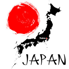 Japan Theme Illustration