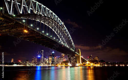 Obraz na płótnie canvas dwuczęściowy "dyptyk" Sydney Harbour Bridge