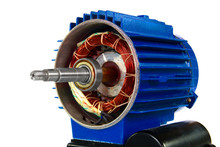 Motor, Isolated On A White Background