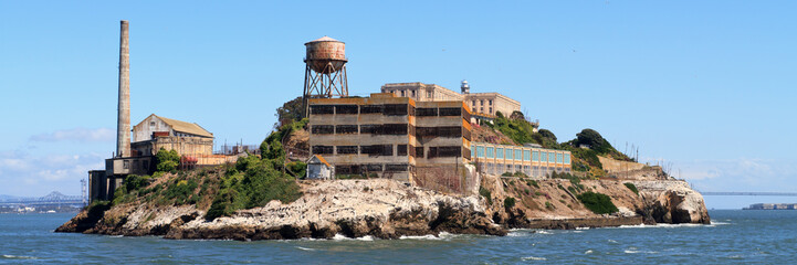 Fototapete - Alcatraz island
