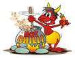 Devil preparing Chilli