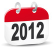 vecteur calendrier 2012