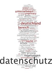 Aufkleber - Datenschutz