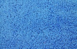 Close view of blue terrycloth
