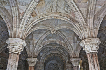 Canvas Print - Interior Monasterio Carracedo