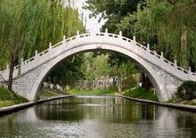 Bridge Of Zizhu Park, Beijing, China