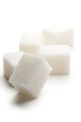 Poster - Sugar isolated on the white background