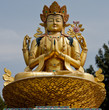 Statue of Chenrezig from Kathmandu Buddha Park