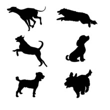 Dog Silhouettes