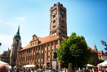 Town Hall-monument Unesco In Toruń, Poland