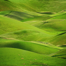 Rolling Green Hills Background