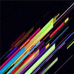Poster - Abstract Background Vector