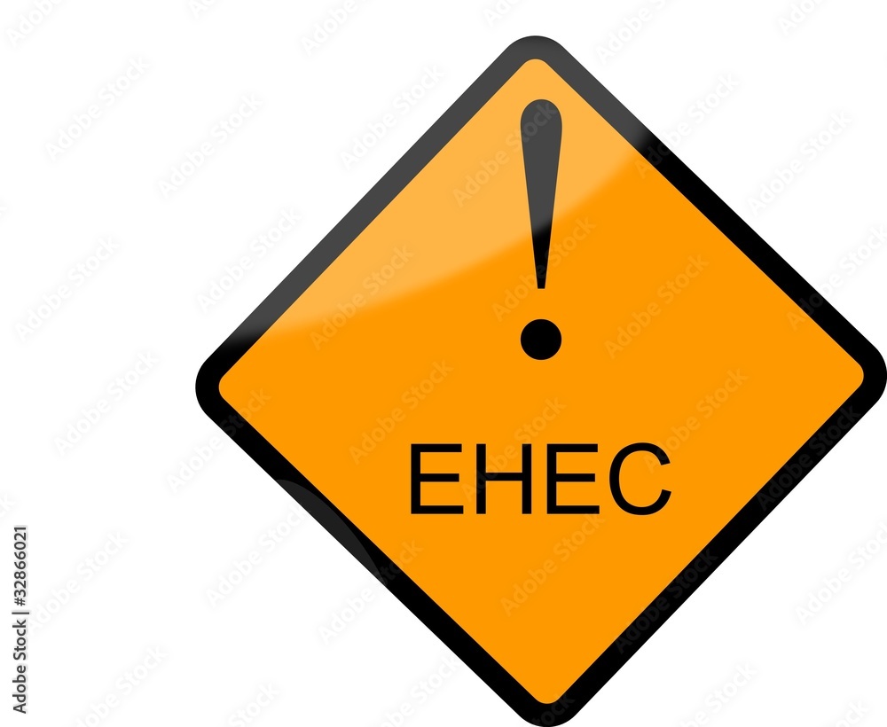 EHEC shield - obrazy, fototapety, plakaty 