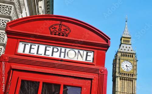 Tapeta ścienna Big ben, londyn, wielka brytania