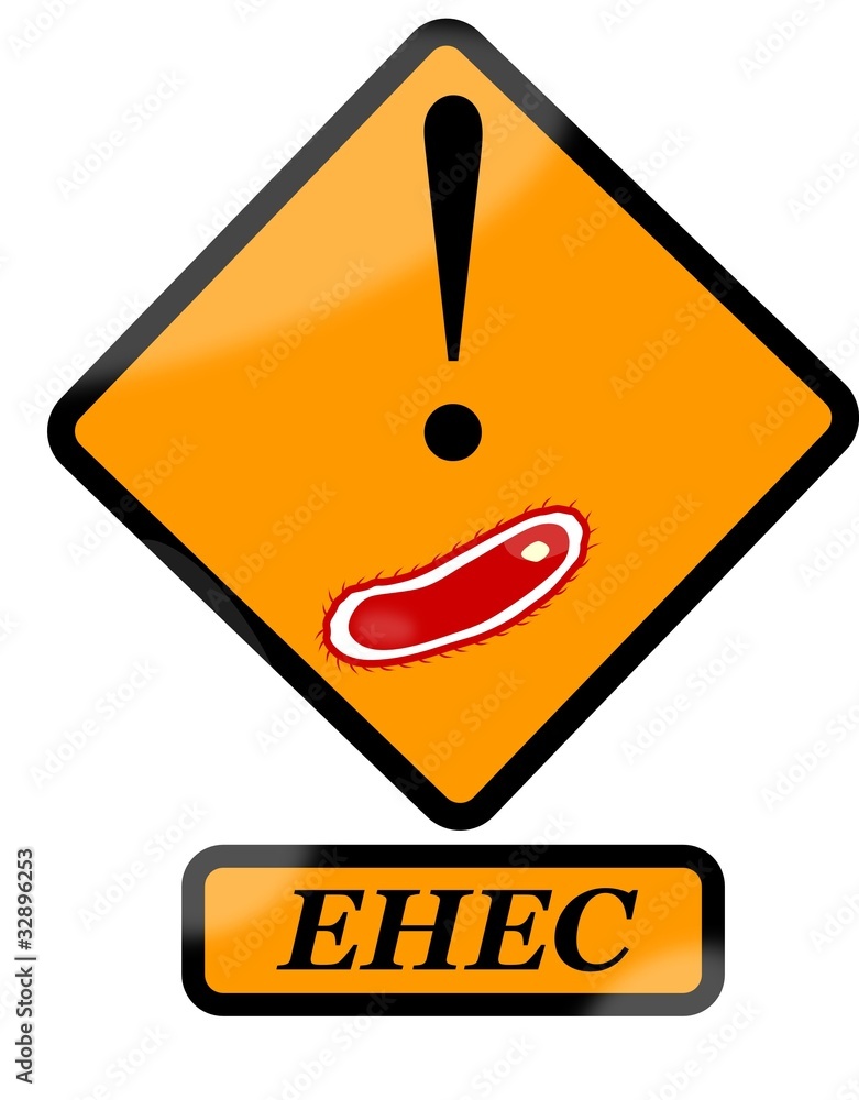 Escherichia coli - EHEC - obrazy, fototapety, plakaty 