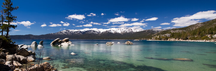 Canvas Print - Lake Tahoe panorama