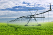 © Elenathewise - Irrigation equipment on farm field