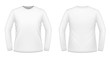 White long-sleeved T-shirt