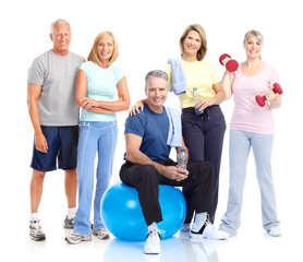 Poster - Healthy elderly people.