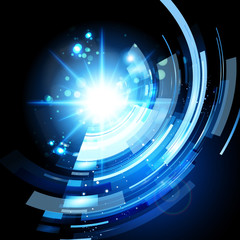 Poster - Abstract Background Vector