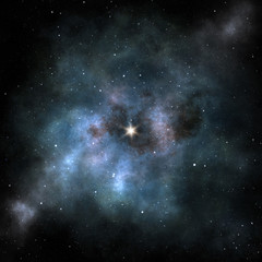 Wall Mural - stars nebula
