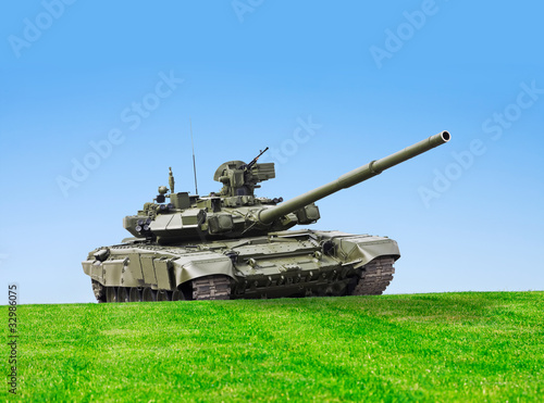 Board z aluminiowym obramowaniem Czołg t-90