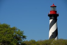Historic St. Augustine Lighthouse Florida Usa