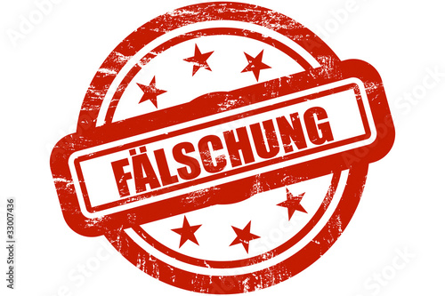 Sternen Stempel rot FÄLSCHUNG StockIllustration Adobe Stock