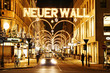 Neuer Wall Hamburg zur Weihnachtszeit