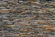 pattern of Slate Stone wall