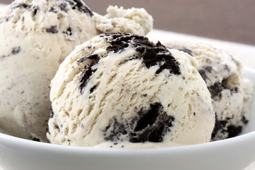 Poster - delicious cookies and cream ice cream