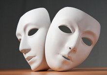 Masks With Theatre Concept