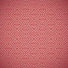 retro seventies red pattern