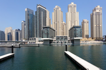 Wall Mural - New buildings at Dubai Marina, United Arab Emirates