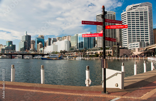 Obraz na płótnie canvas dwuczęściowy "dyptyk" Sydney skyline
