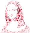 Mona Lisa - Abstract Design Wallpaper