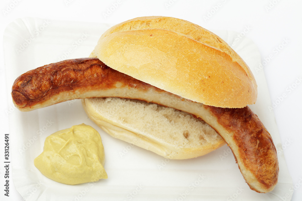 Bratwurst Im Brotchen Stock Gamesageddon