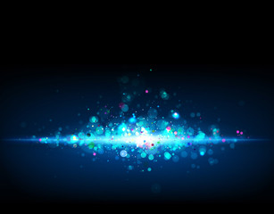 Poster - Abstract Background Vector